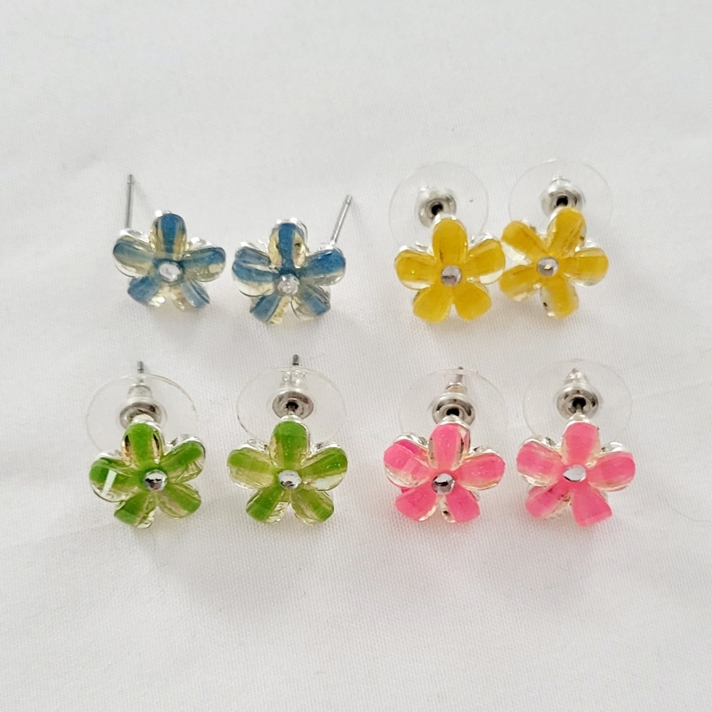 Flower Stud Earrings